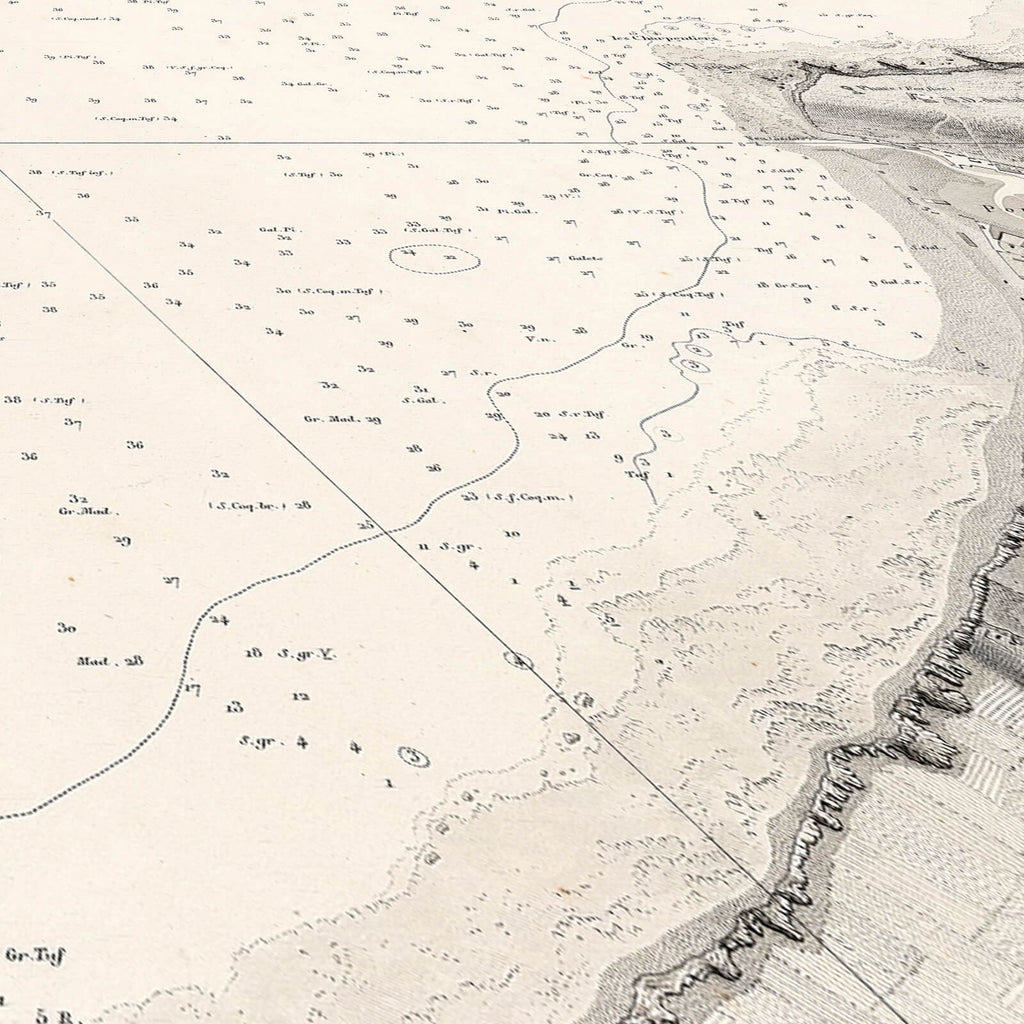 Affiche Fécamp et environs 1841 - Cartopolo