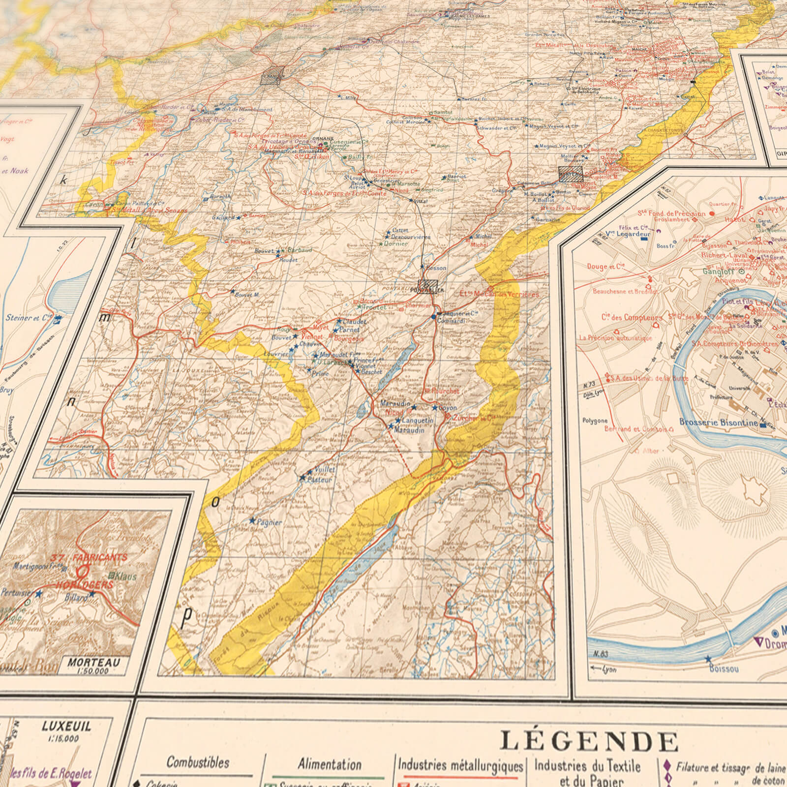 Reproduction carte ancienne - Duché de Savoie 1663