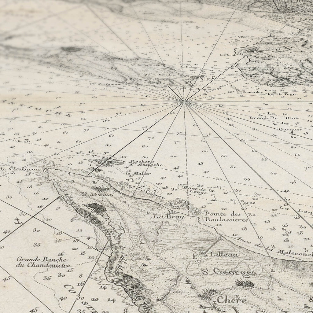 Affiche vintage îles de Ré et d'Oléron 1657 - Cartopolo